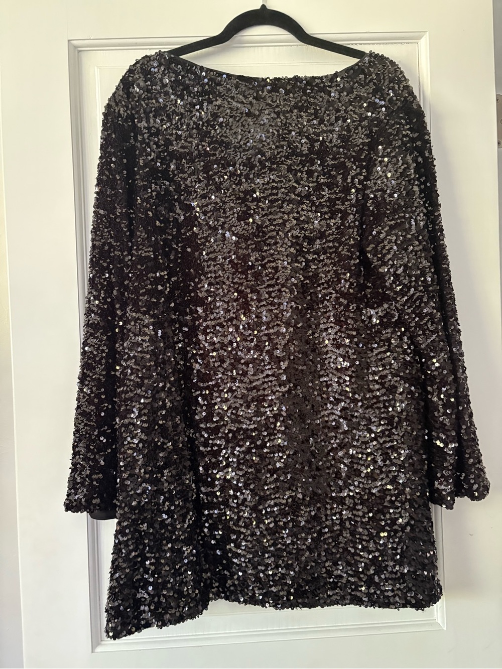 H&M Sequin Mini Dress with Bow